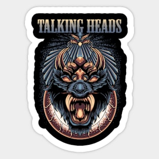 TALKING HEADS BAND Sticker